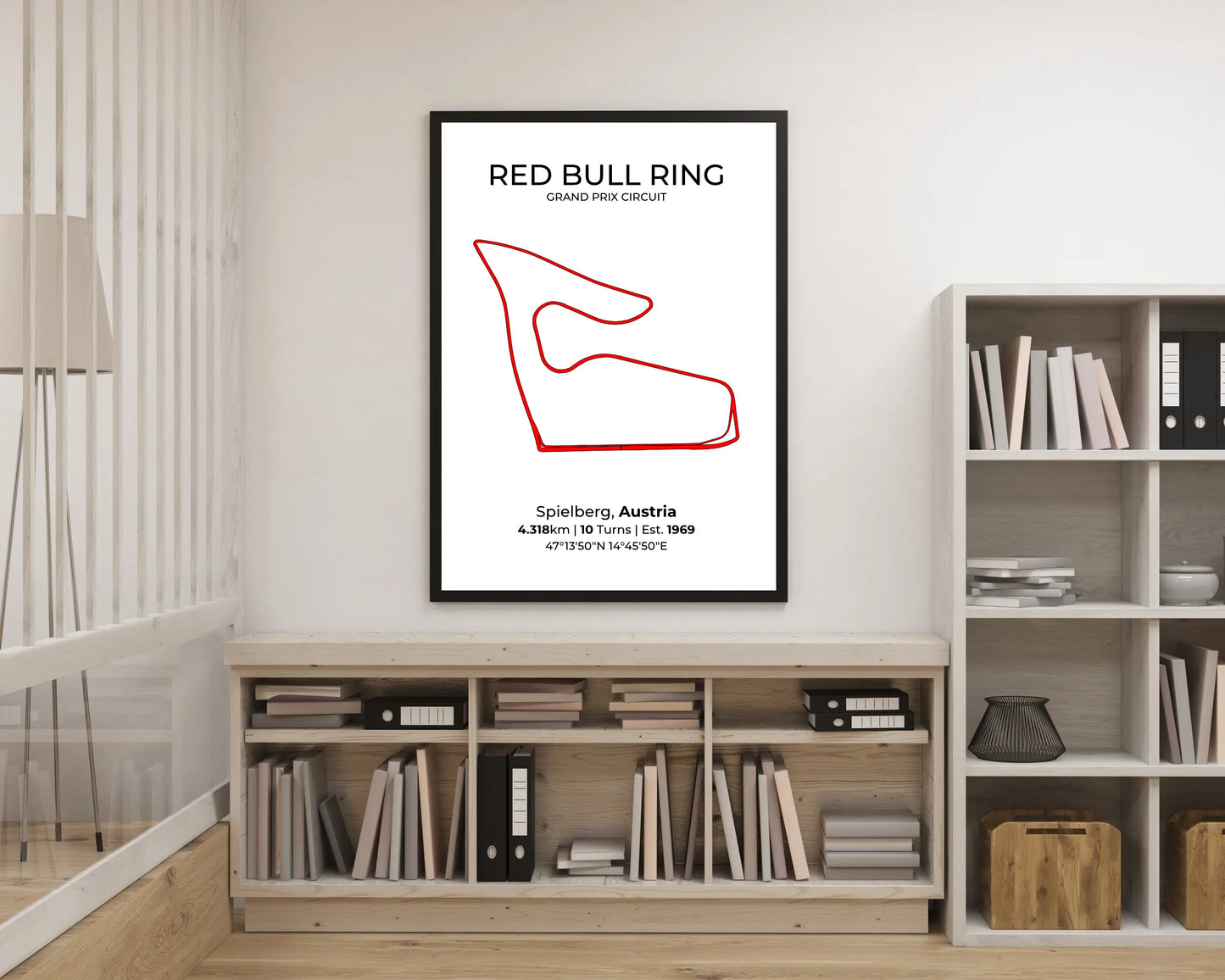 Red Bull Ring – F1 Circuit Poster