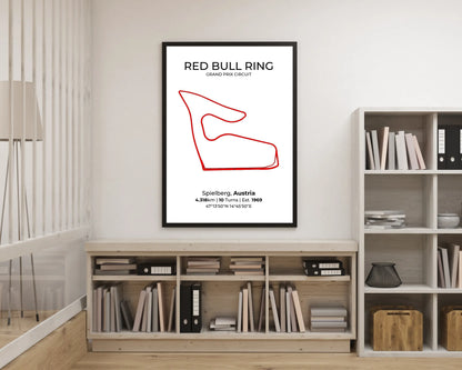 Red Bull Ring – F1 Circuit Poster