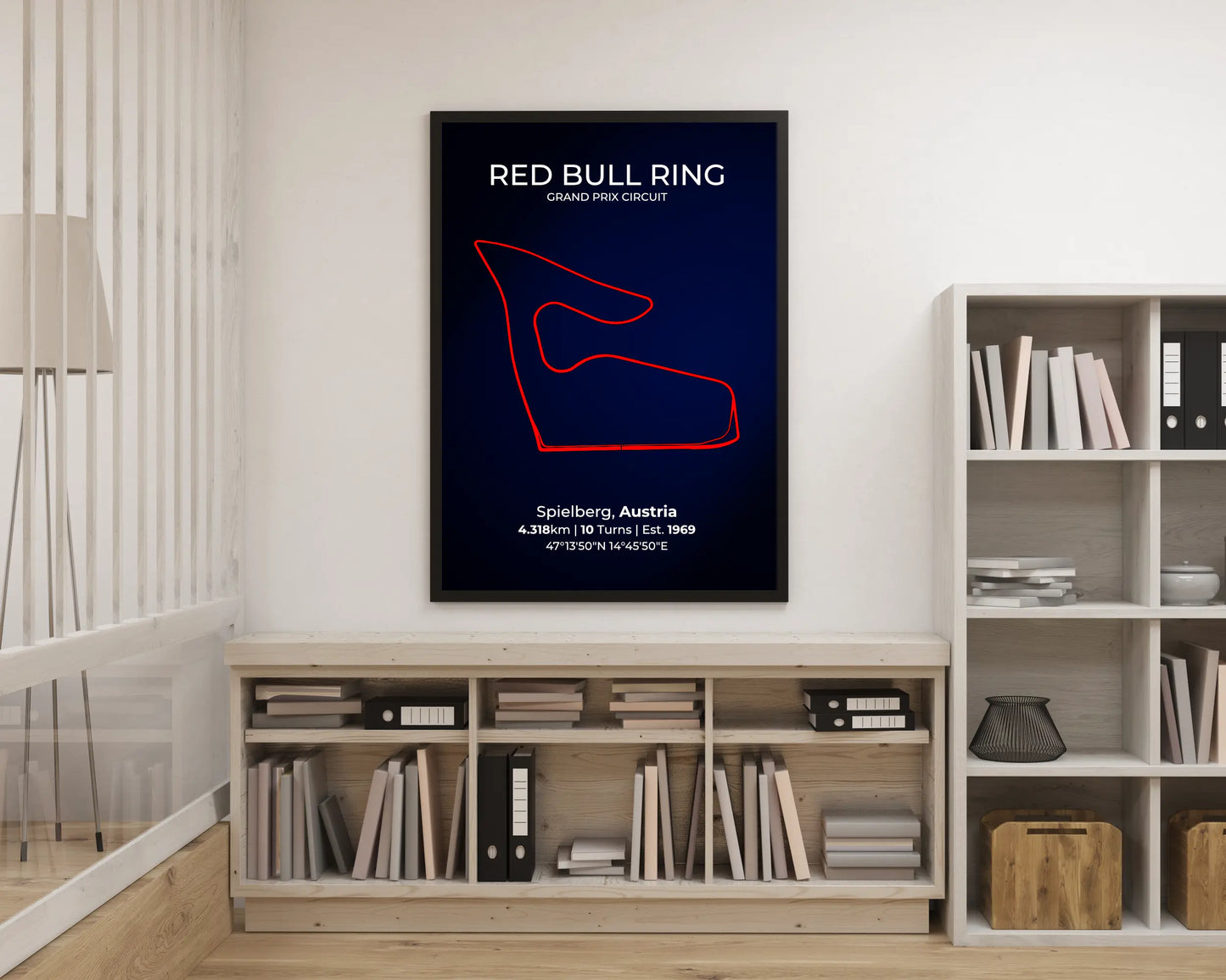 Red Bull Ring – F1 Circuit Poster